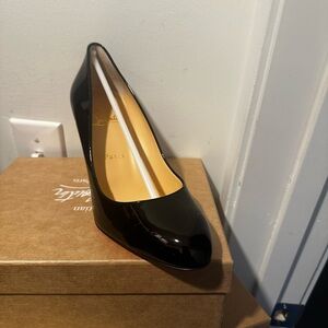 Black Patent Leather Pumps